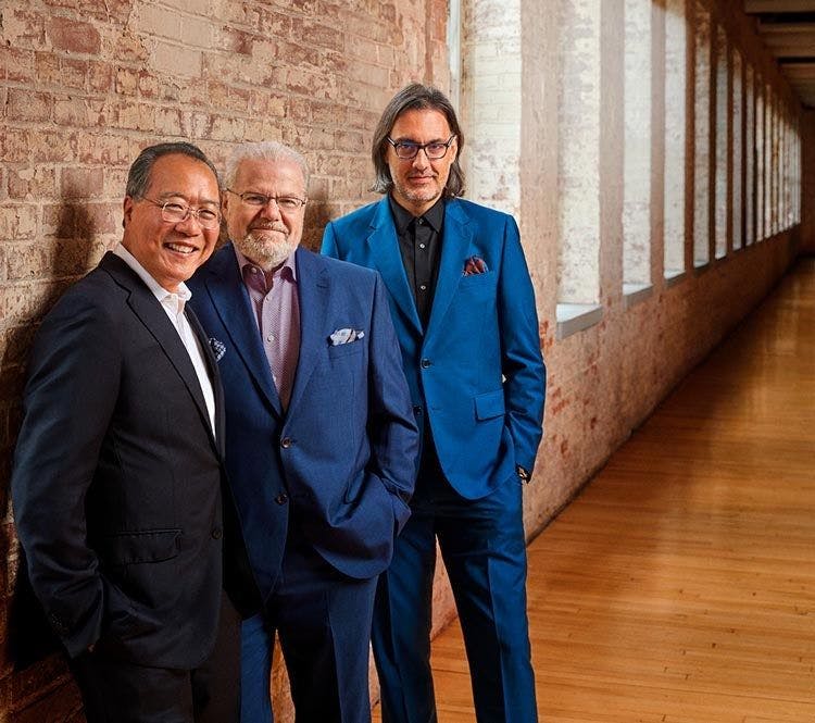 EMANUEL AX, LEONIDAS KAVAKOS, AND YO-YO MA